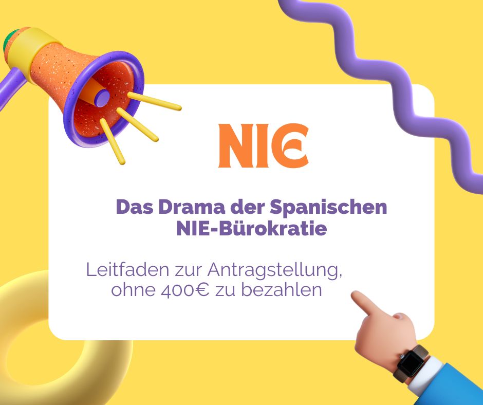 NIE für EU-Musiker Das Drama der Spanischen NIE-Bürokratie Leitfaden zur Antragstellung ohne 400€ zu bezahlen
